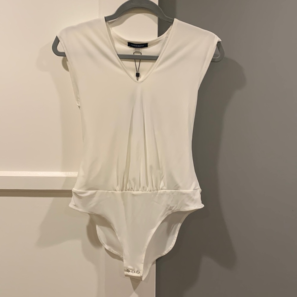 White Tommy Hilfiger bodysuit